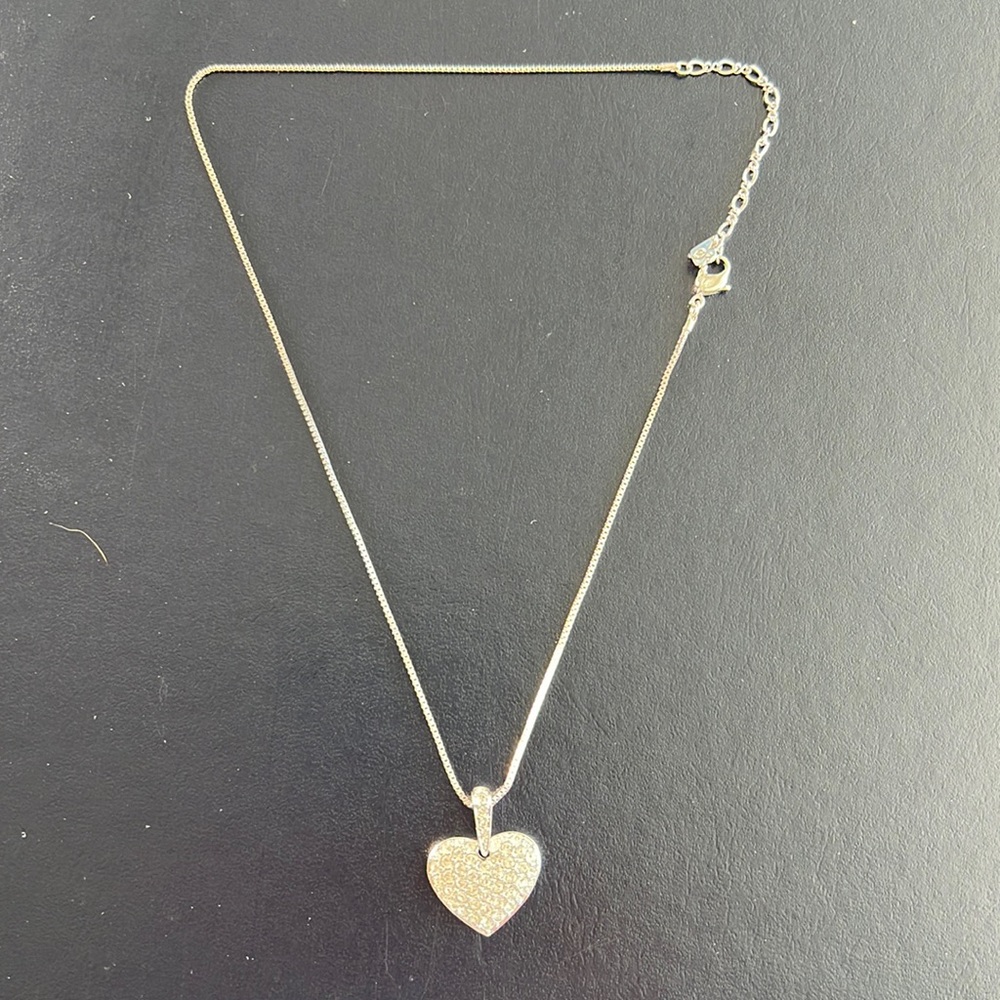 Swarovski Heart Pendant Necklace